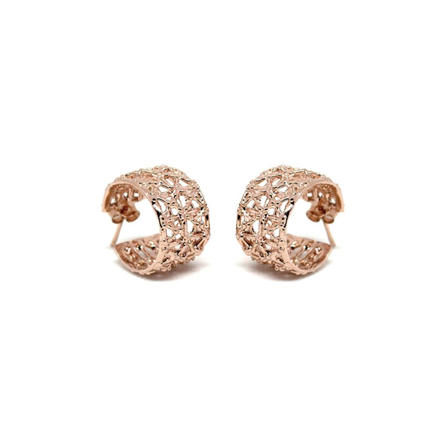 Orecchini Gasometro ORO ROSA 2
