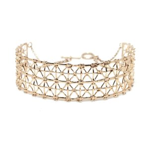 Gasometer Choker Gold