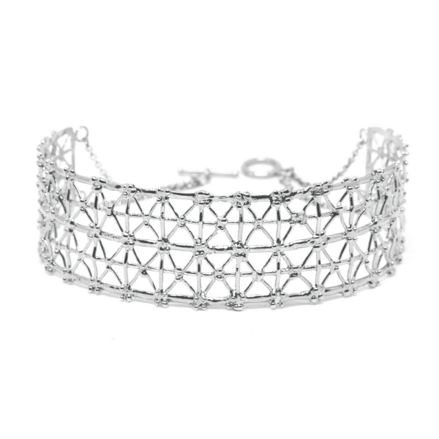 Gasometer Choker Silver