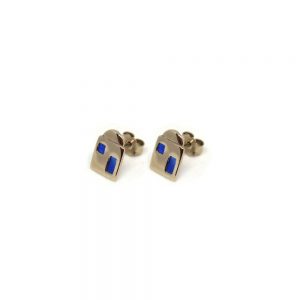 single positano earrings gold
