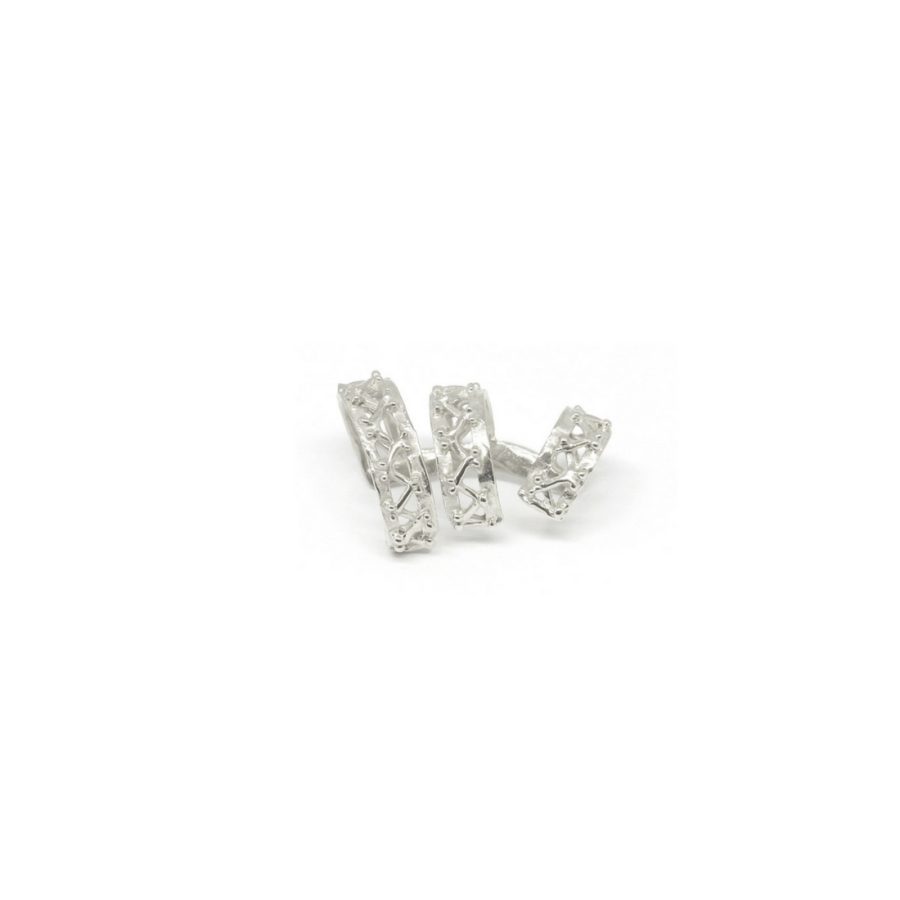 Beam Monoearring Silver