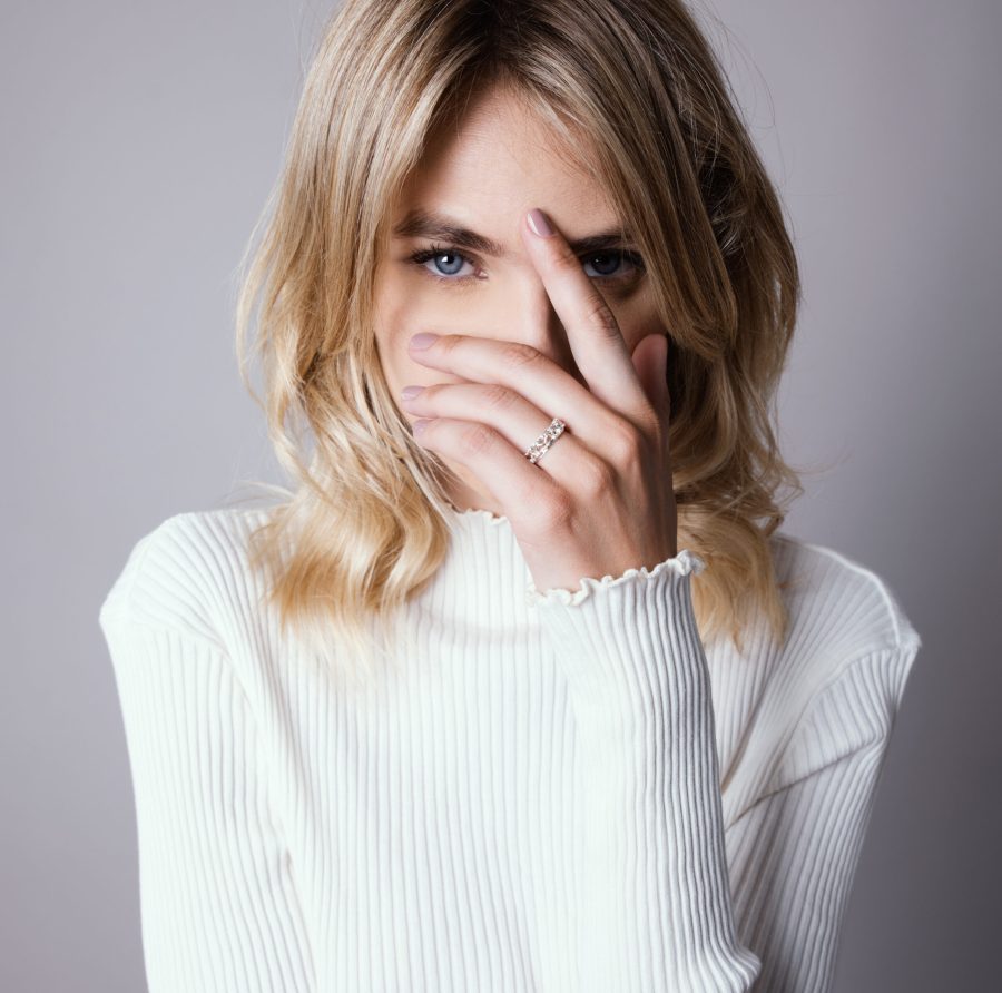 Indossato fedina Beam argento