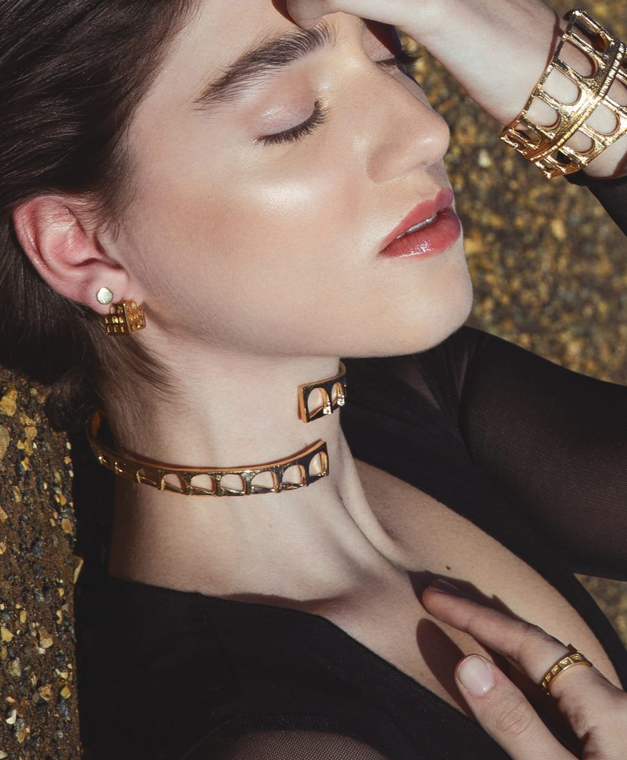 Chocker Acquedotto indossato