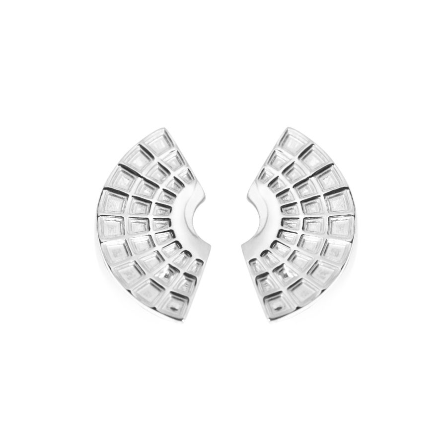 Orecchini Pantheon silver 1