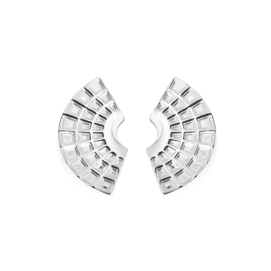 Orecchini Pantheon silver 1