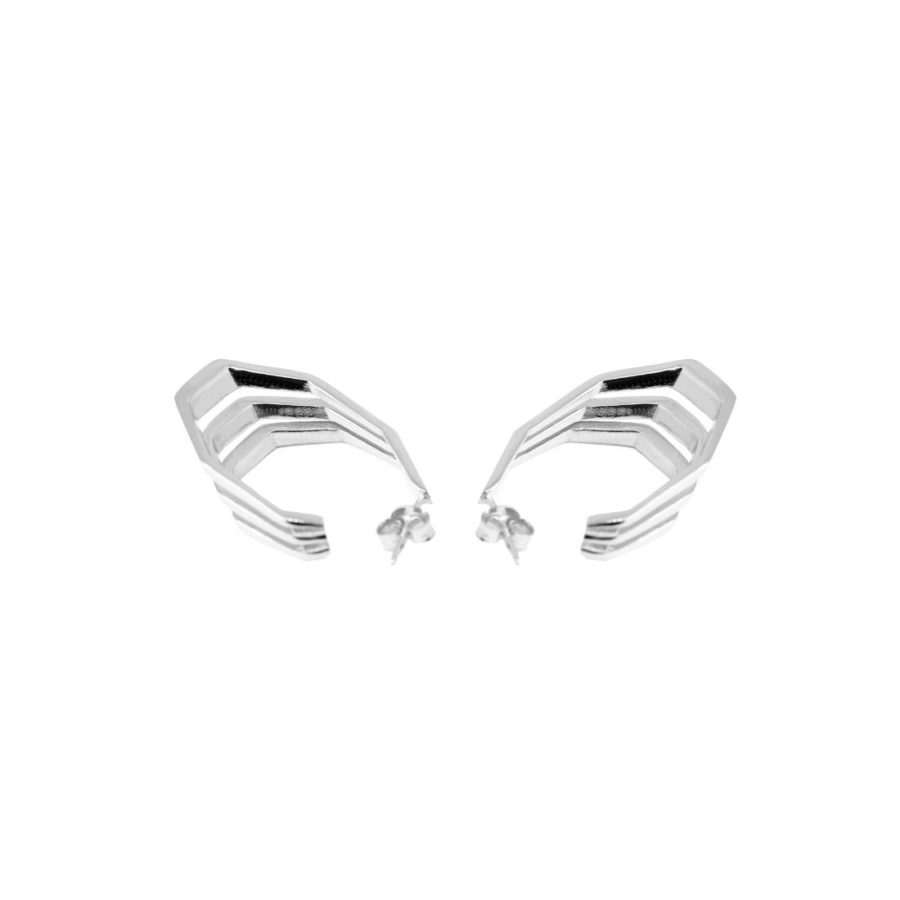 Orecchini Piazza di Spagna Co.Ro. argento.2