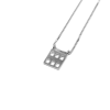 Colosseo Quadrato Thin Pendant 925 Sterling Silver
