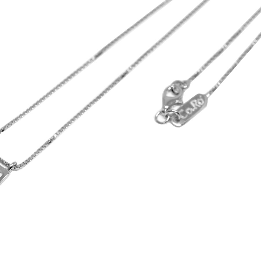 ciondolo colosseo quadrato piatto silver 2