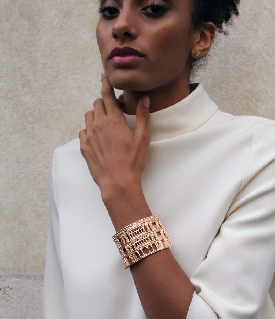 cadoro cuff indossato ROSA 2