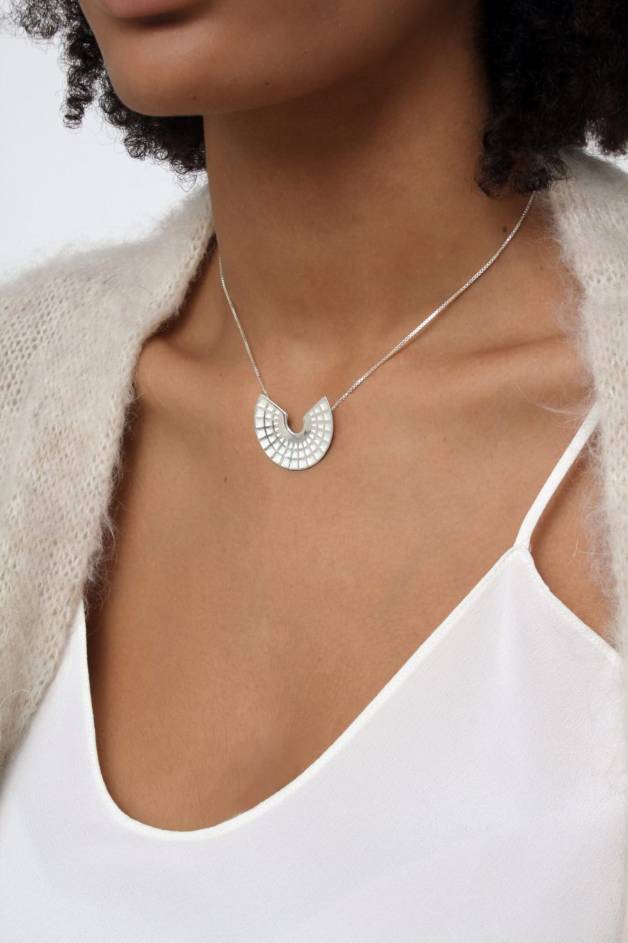 Ciondolo pantheon silver 1