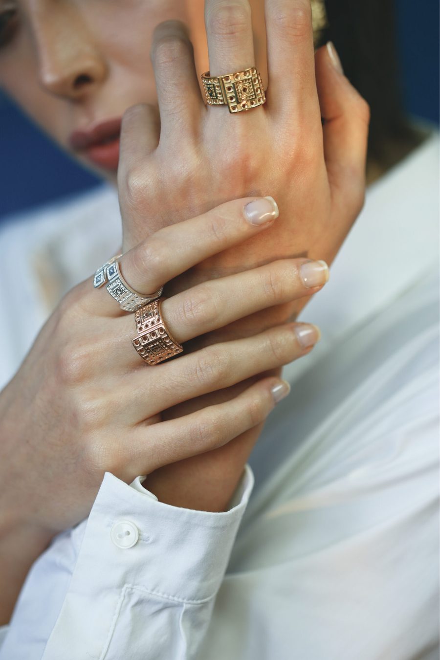 Indossato anello Ima 3 colori