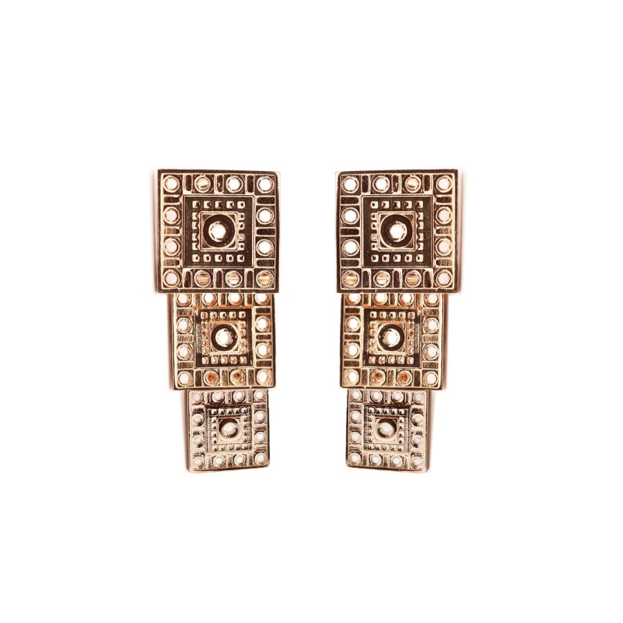 1 ORECCHINI IMA ROSA