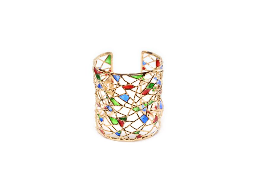 Bracciale Peggy oro smalto 2