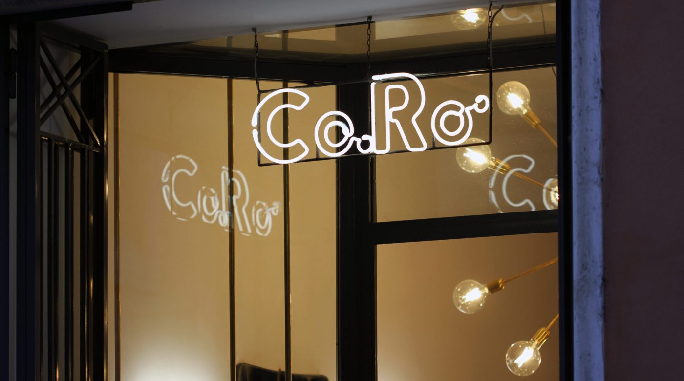 Vetrina logo Co.Ro negozio