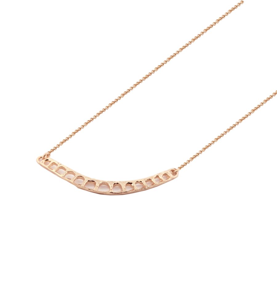 Ciondolo Acquedotto oro rosa 2