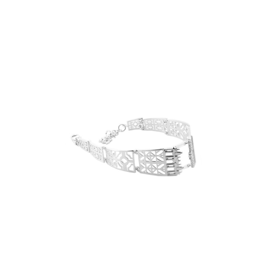 Bracciale Retrò giardino silver 2